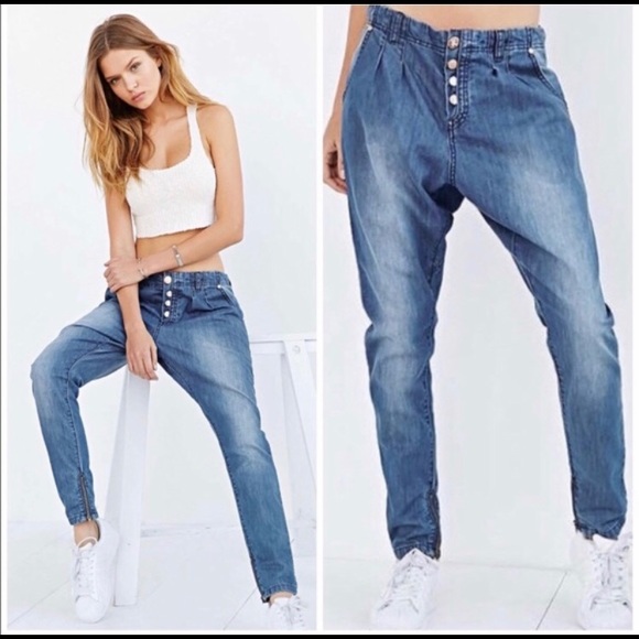 long rise jeans